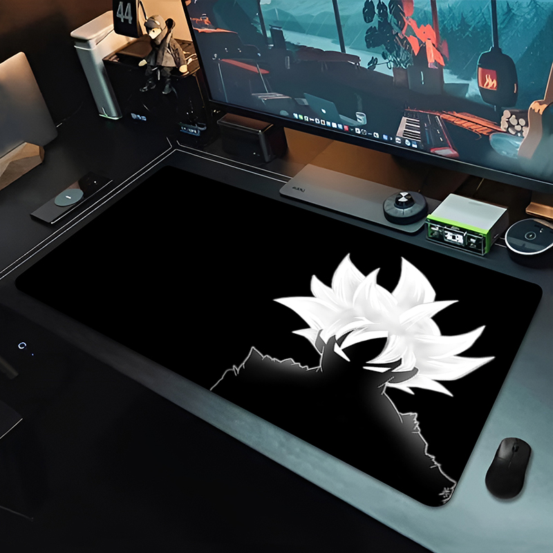 Esports Gaming Desk - DBZ Schwarzes Anime-Mauspad Dragon Ball Große