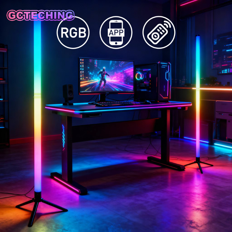 Esports Gaming App - LED RGB Gaming Atmosphärenlicht Stehlampe E-Sports
