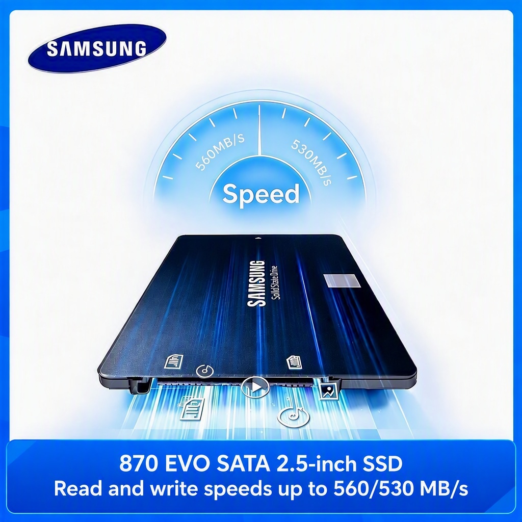 Samsung Ssd Evo 870 - SAMSUNG SSD 870 EVO Interne Solid-State-Festplatte