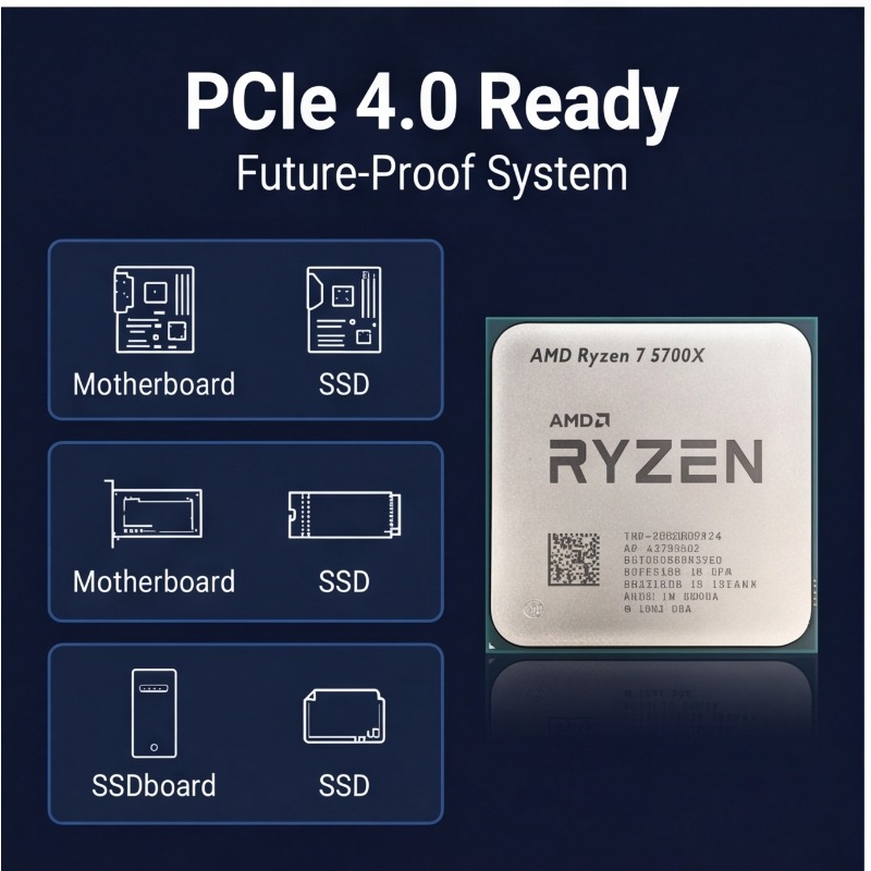 AMD Ryzen 7 5700X Prozessor fü – Amd Cpu Ryzen 7 Bewertung und Preis