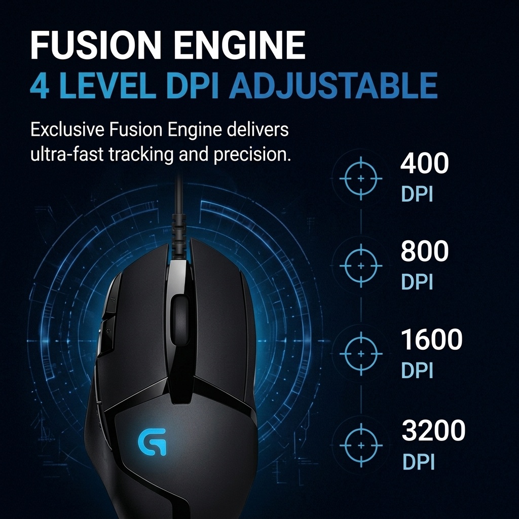 Logitech G402 Kabelgebundene G – Esports Gaming Logo Design Bewertung und Preis