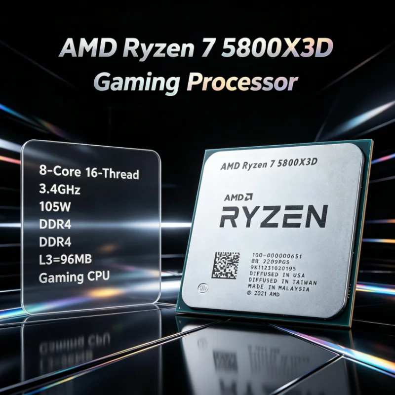 AMD R7 5800X3D 96 MB Gaming-Pr – Amd Cpu Ryzen 7 Bewertung und Preis